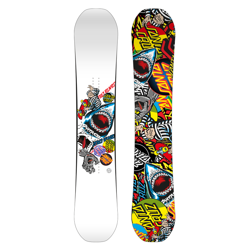 Сноуборд SANTA CRUZ-SNOW DECAL 2 white, 147