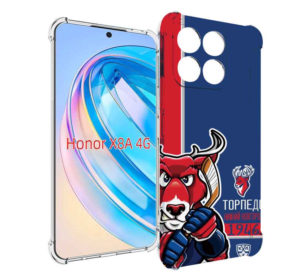 

Чехол MyPads хк торпедо нижний новгород мужской для Honor X8a, Tocco
