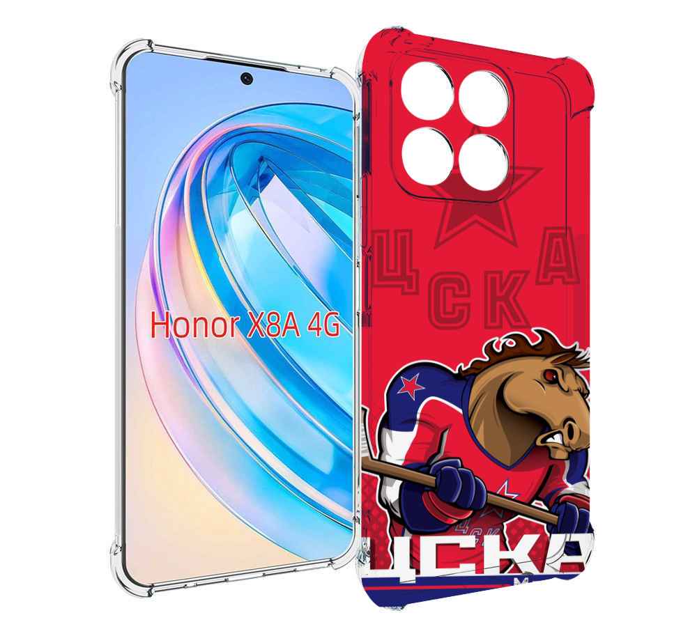 

Чехол MyPads хк цска мужской для Honor X8a, Tocco