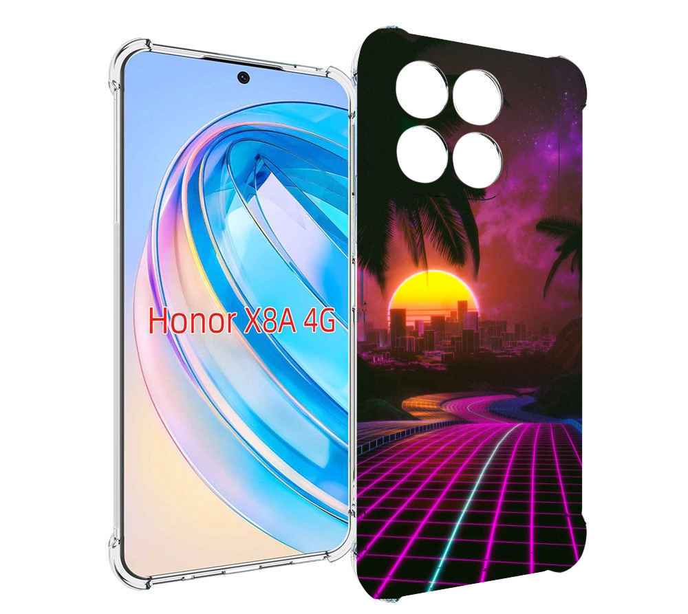 

Чехол MyPads хотлайнмайами 2 для Honor X8a, Tocco