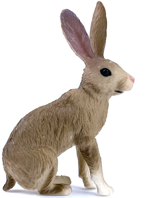 

Игрушка-фигурка Заяц S2 , серый