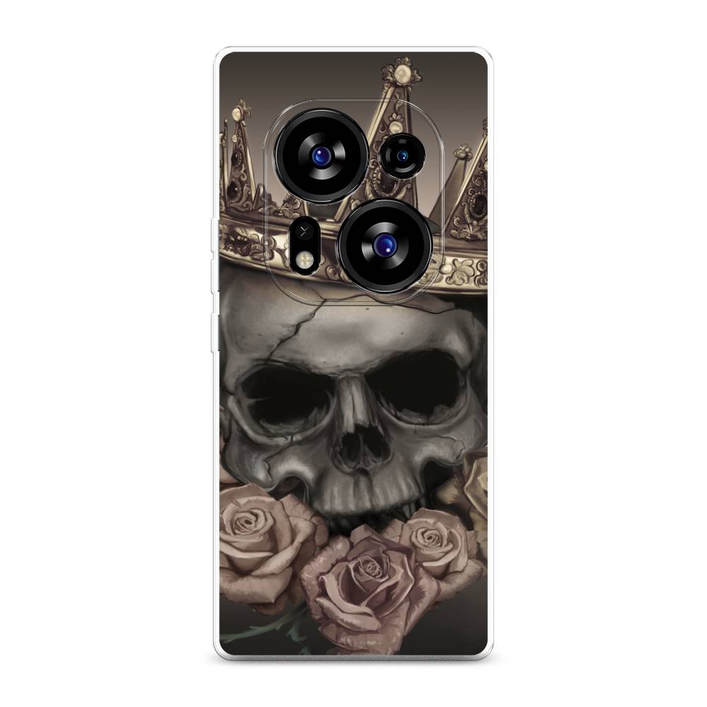 

Чехол Awog на Tecno Phantom X2"Череп 22", Серый;черный;бежевый, 303350-9