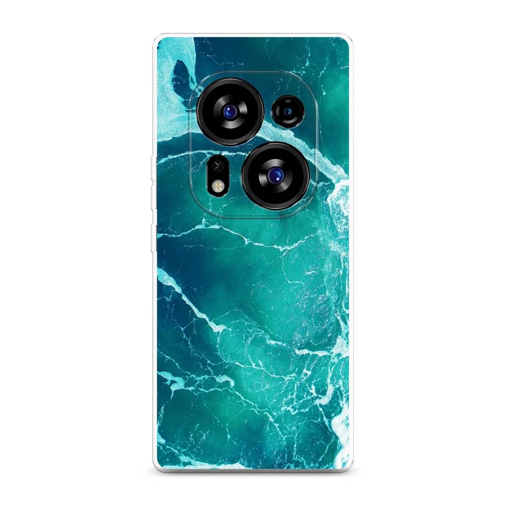 

Чехол Awog на Tecno Phantom X2"Изумрудный океан", Голубой;синий, 303350-4