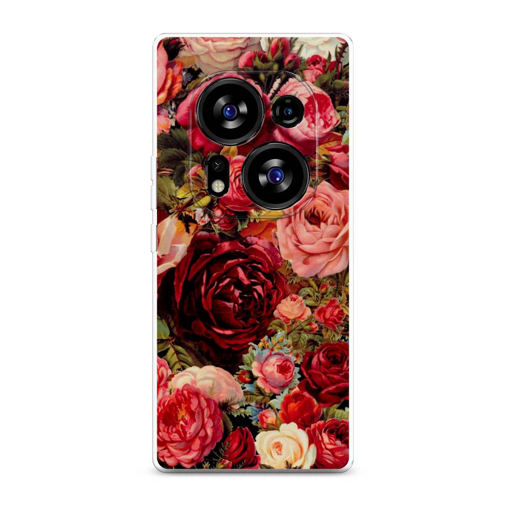 

Чехол Awog на Tecno Phantom X2"Розы винтажные", 303350-8