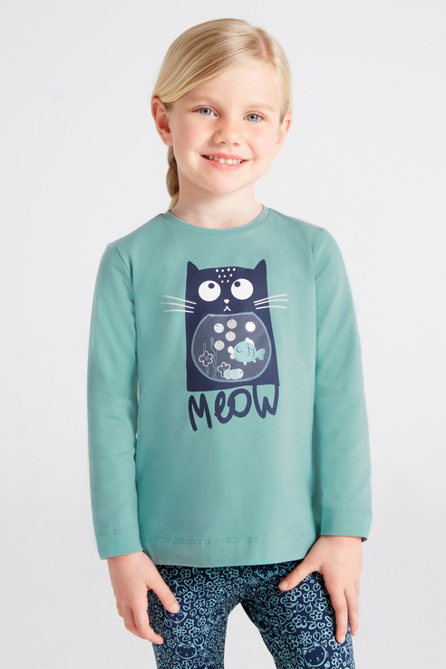 

Лонгслив детский Mayoral 4034/23, зеленый, р. 116, 4034/23