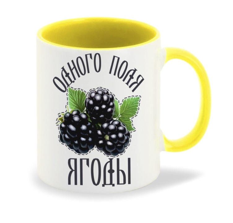 

Кружка CoolPodarok Одного поля ягоды