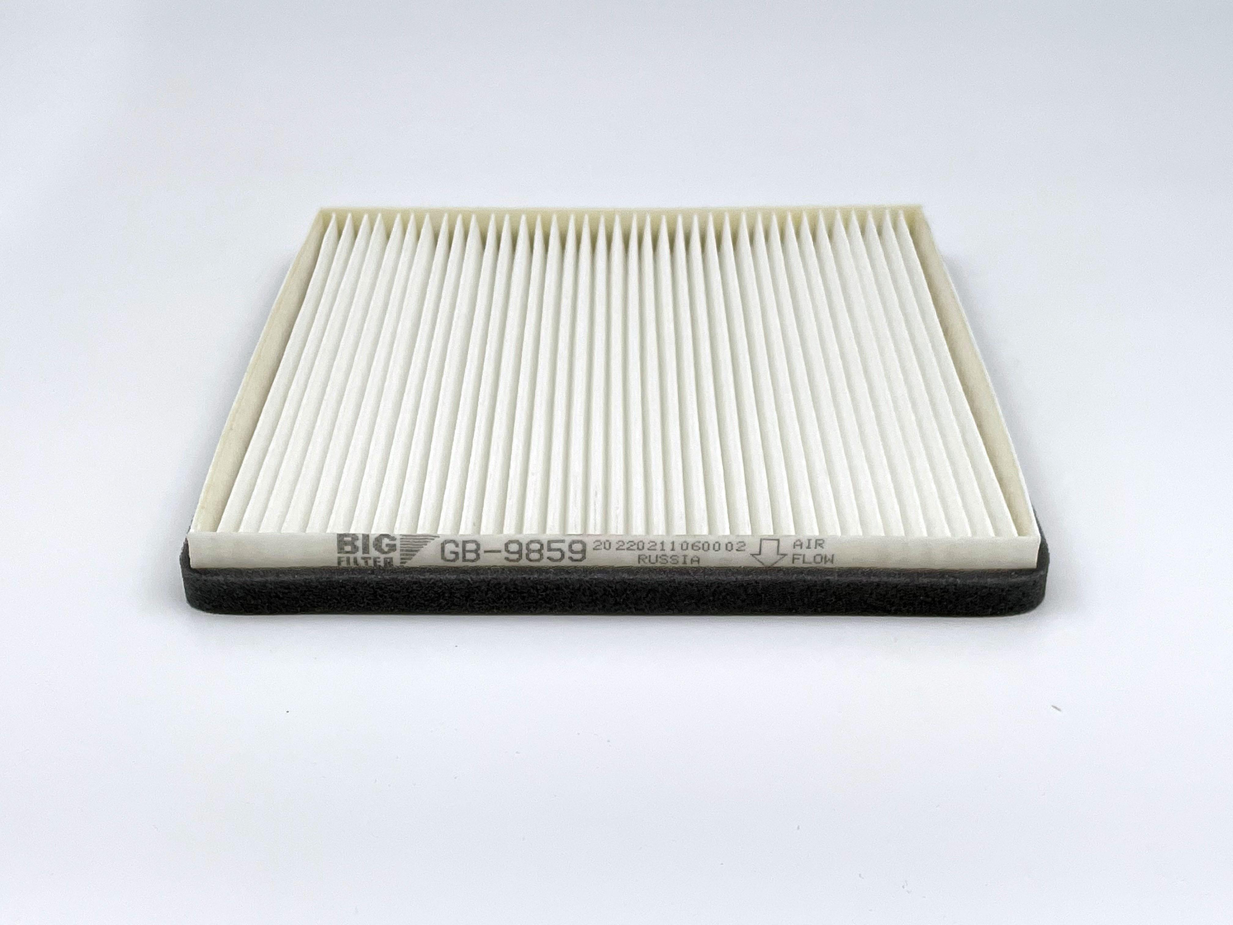 

Фильтр воздушный салона Big Filter GB9859