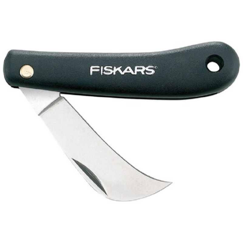 Нож Fiskars К62 1001623 изогнутый для теплоизоляции и трубной защиты нож туристический универсальный fiskars
