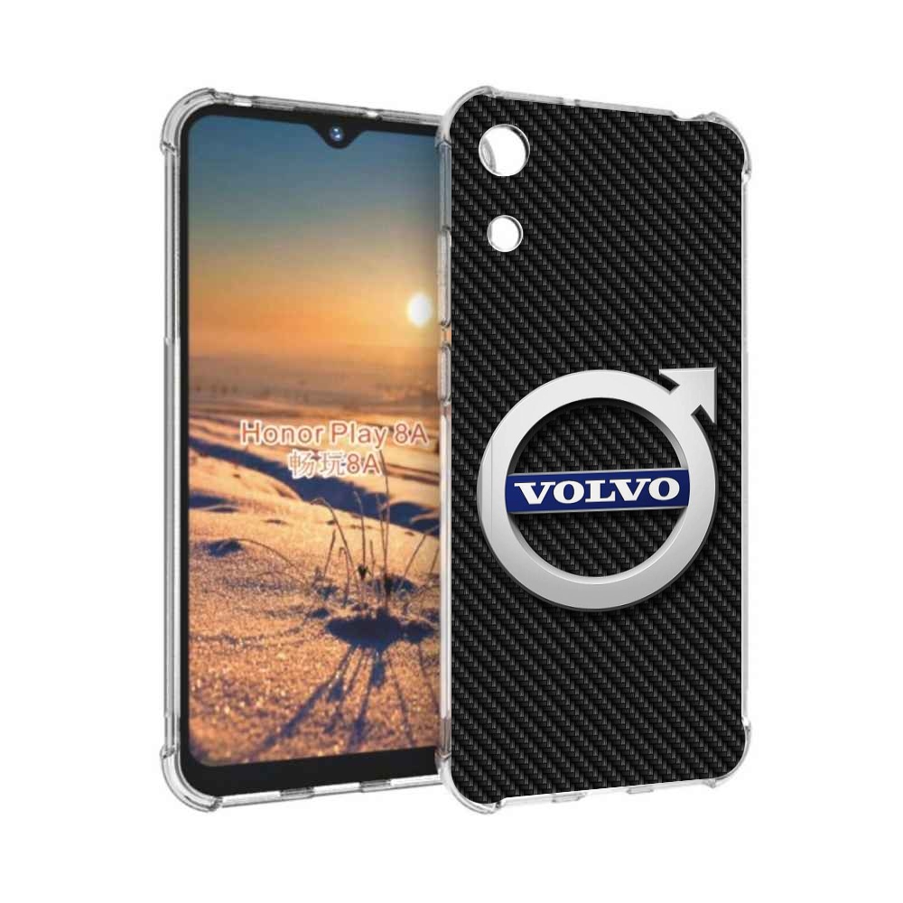 

Чехол бампер MyPads вольво volvo 3 для Honor 8A, Прозрачный, Tocco
