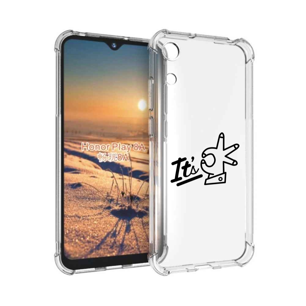

Чехол бампер MyPads все-ок для Honor 8A, Прозрачный, Tocco