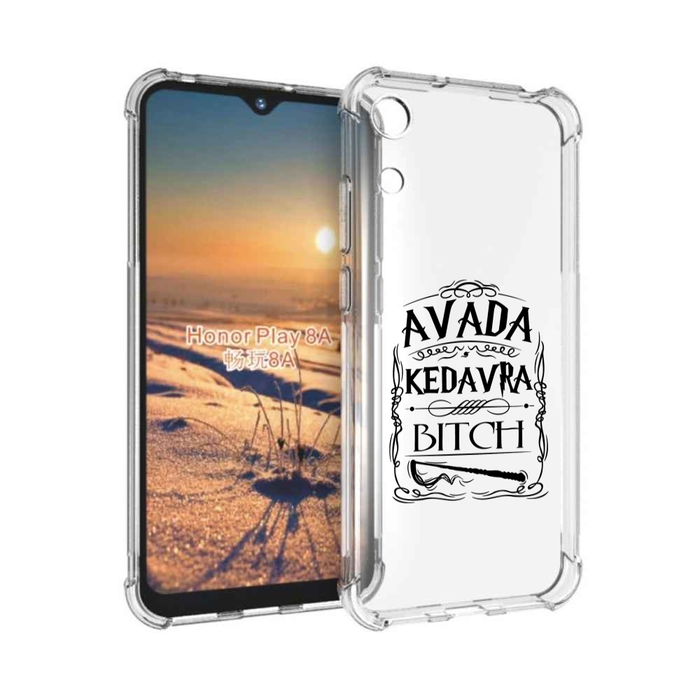 

Чехол бампер MyPads гарри-потер-заклинание для Honor 8A, Прозрачный, Tocco
