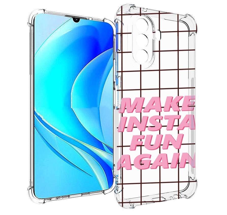 

Чехол MyPads розовая-надпись-про для Huawei Nova Y70 / Nova Y70 Plus (MGA-LX9N), Прозрачный, Tocco
