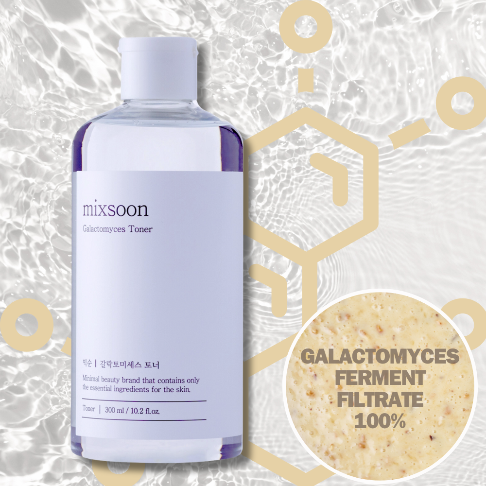 Тонер Mixsoon Galactomyces Toner для лица с галактиомисом 300 мл