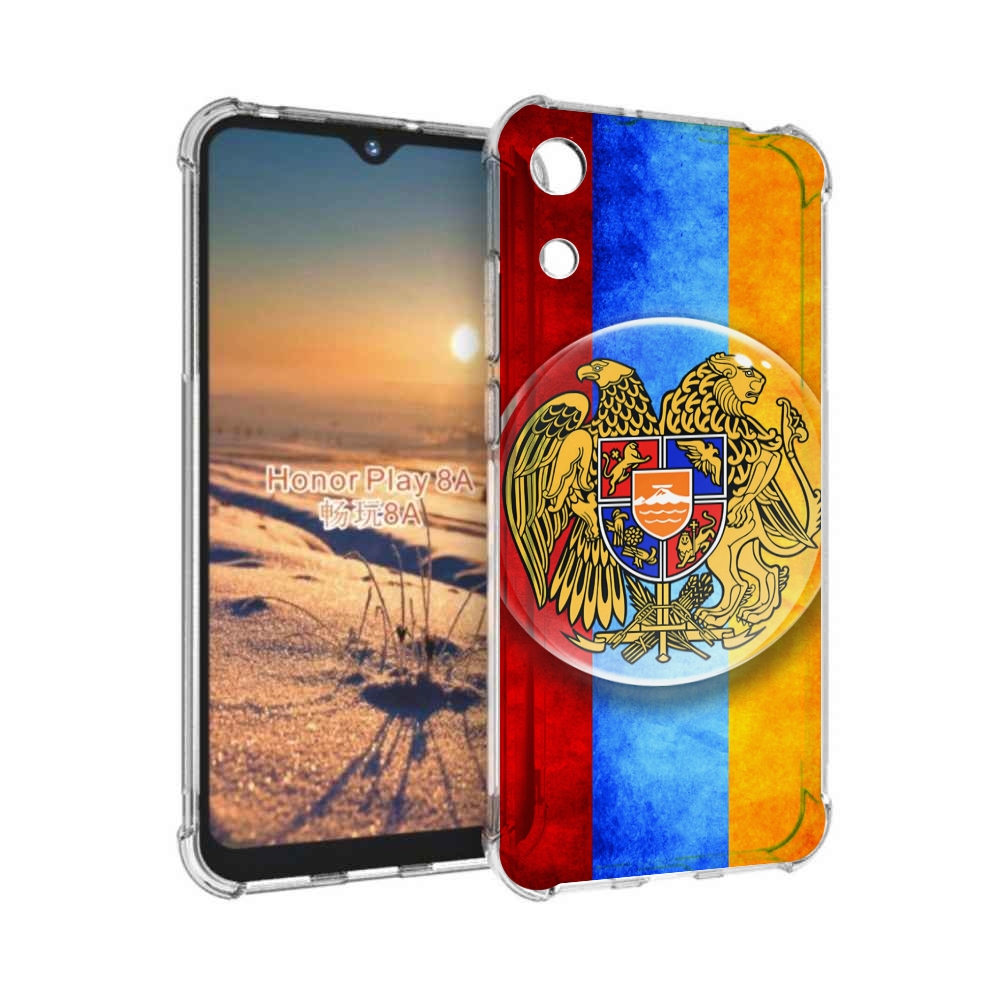 

Чехол бампер MyPads герб флаг армении для Honor 8A, Прозрачный, Tocco
