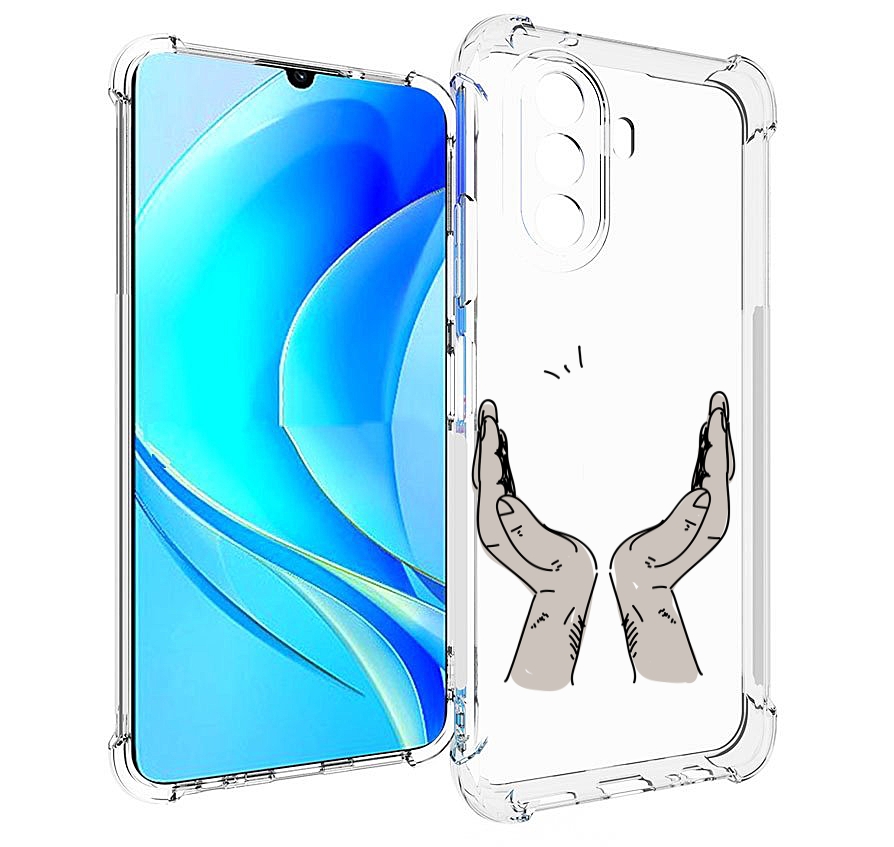 

Чехол MyPads руки-тянутся-к-небу для Huawei Nova Y70 / Nova Y70 Plus (MGA-LX9N), Прозрачный, Tocco