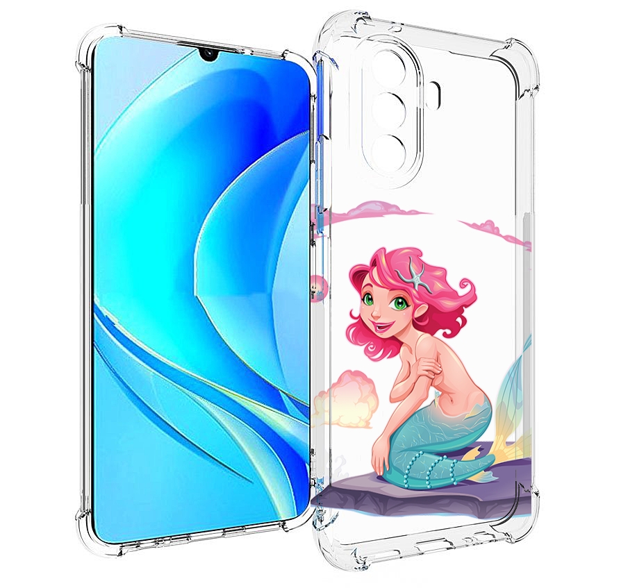 

Чехол MyPads русалочка для Huawei Nova Y70 / Nova Y70 Plus (MGA-LX9N) / Huawei Enjoy 50, Прозрачный, Tocco