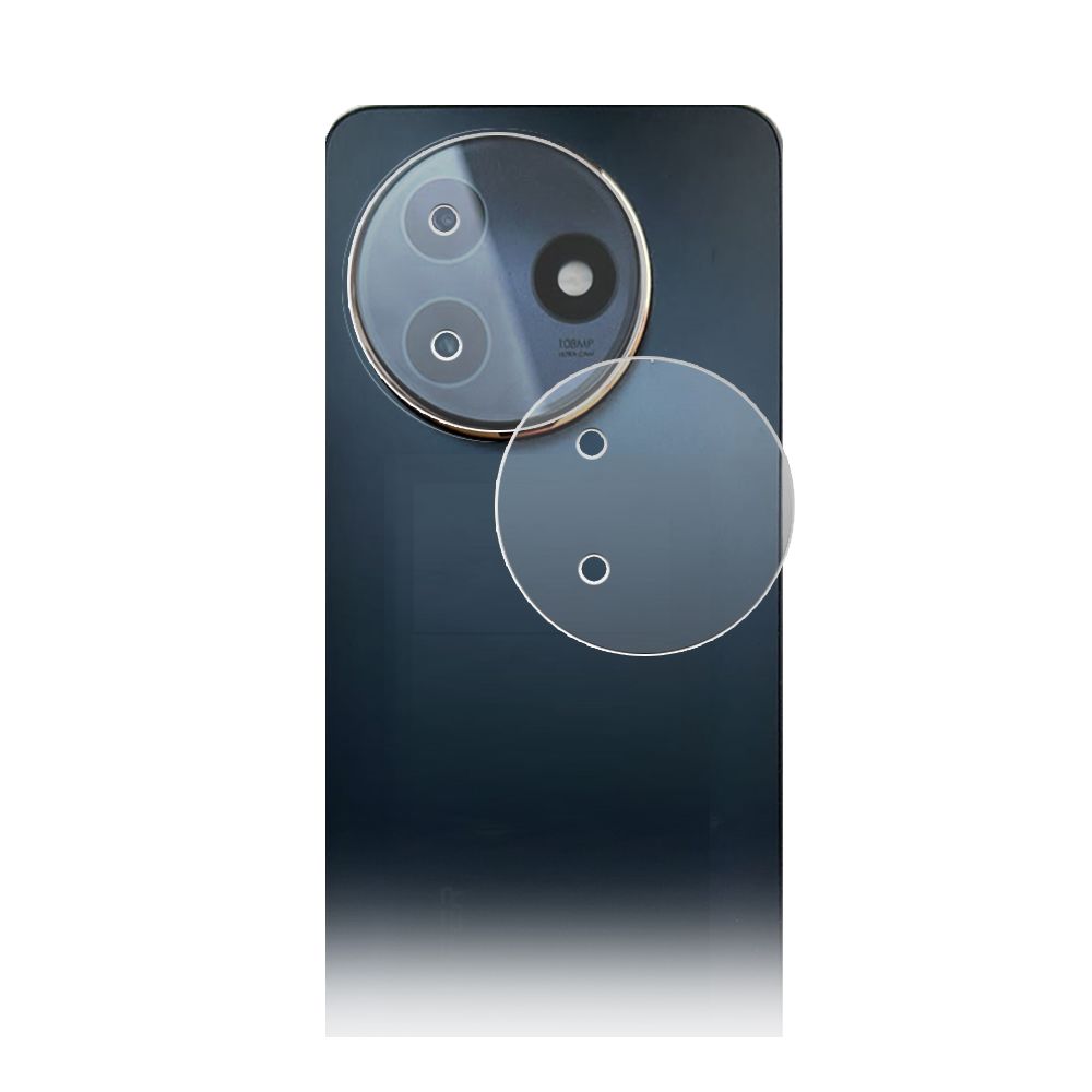 

Стекло защитное гибридное МАТОВОЕ Krutoff для камеры ITEL S24 (2шт.)