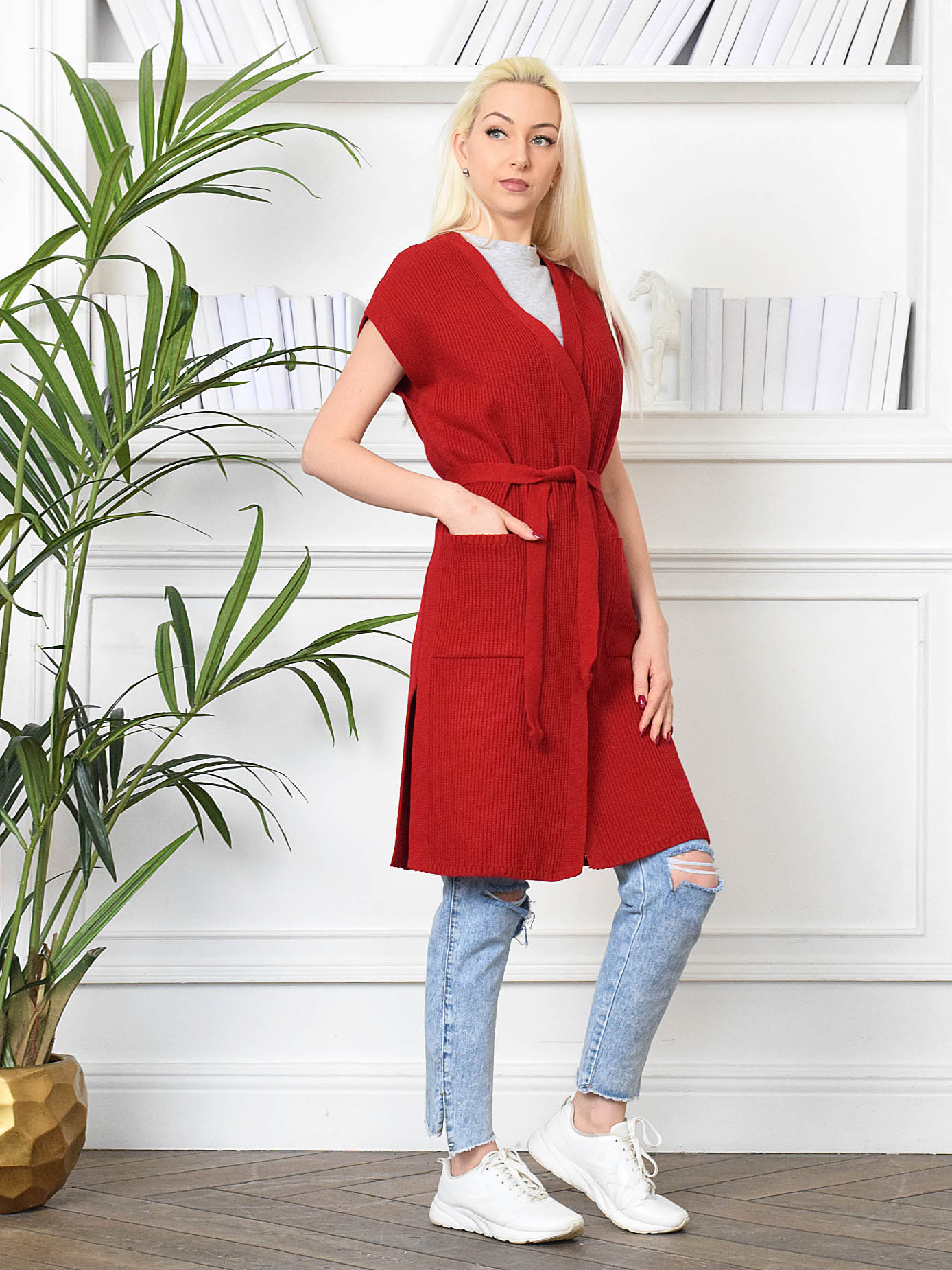 

женский MILANIKA 1301 красный 48 RU, 1301