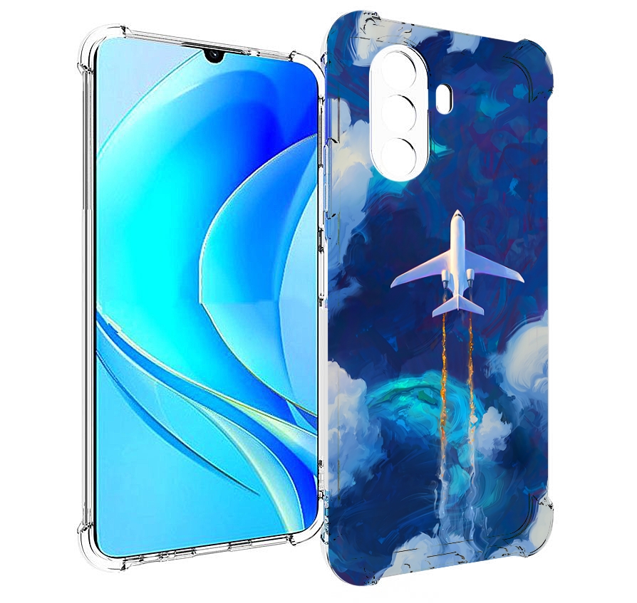 

Чехол MyPads самолет-в-небе-рисунок для Huawei Nova Y70 / Nova Y70 Plus (MGA-LX9N), Прозрачный, Tocco