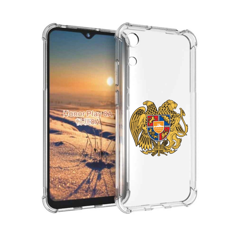 

Чехол бампер MyPads герб-армении для Honor 8A, Прозрачный, Tocco