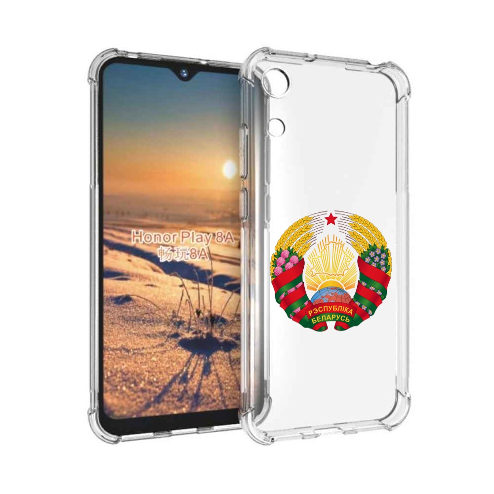 

Чехол бампер MyPads герб-беларуси для Honor 8A, Прозрачный, Tocco