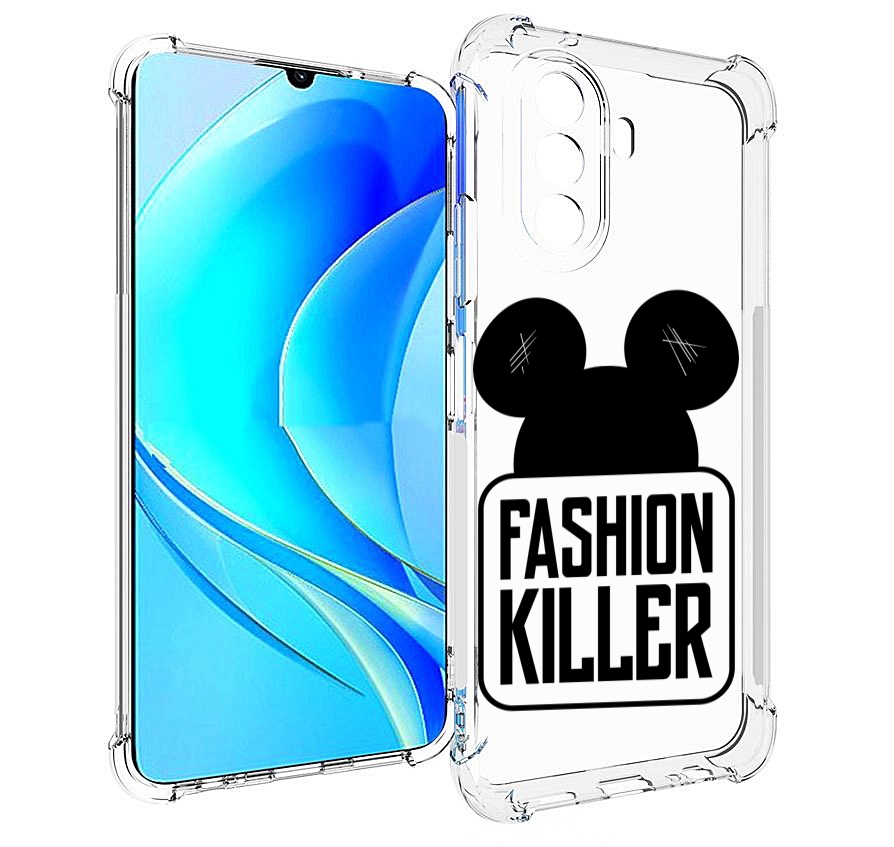 

Чехол MyPads силуэт-микки-мауса для Huawei Nova Y70 / Nova Y70 Plus (MGA-LX9N), Прозрачный, Tocco