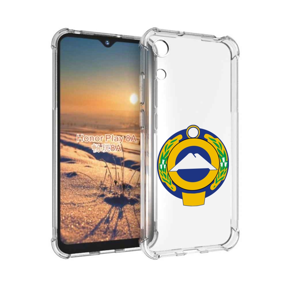

Чехол бампер MyPads герб-карачаево-черкессия для Honor 8A, Прозрачный, Tocco
