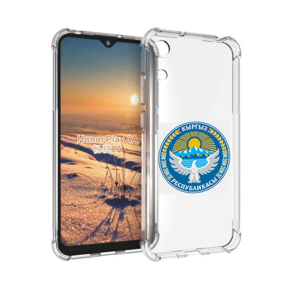 

Чехол бампер MyPads герб-киргизия для Honor 8A, Прозрачный, Tocco