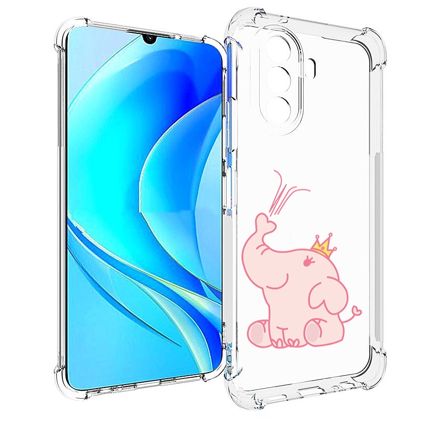 

Чехол MyPads слоник-принц детский для Huawei Nova Y70 / Nova Y70 Plus (MGA-LX9N), Прозрачный, Tocco