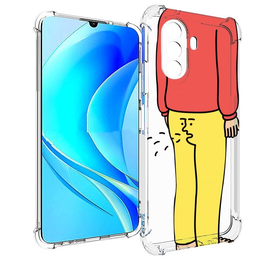 

Чехол MyPads смешной-мужчина для Huawei Nova Y70 / Nova Y70 Plus (MGA-LX9N), Прозрачный, Tocco