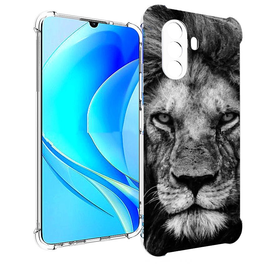 

Чехол MyPads смуглый лев мужской для Huawei Nova Y70 / Nova Y70 Plus (MGA-LX9N), Прозрачный, Tocco