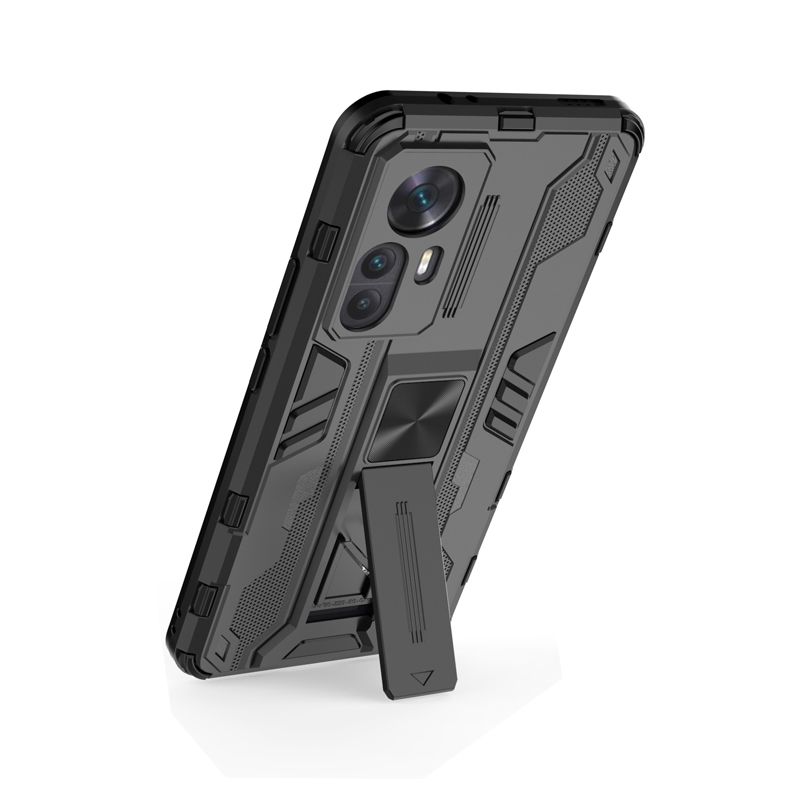 

Противоударный чехол с подставкой Transformer для Xiaomi 12T (Pro) (черный)