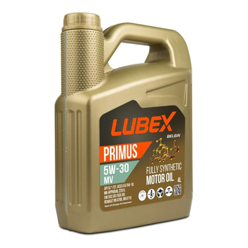 

Масло моторное PRIMUS MV 5W-30 CF/SL A3/B4 (4л) LUBEX L034-1324-0404