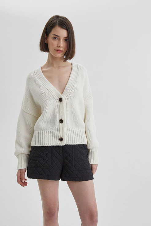 

Кардиган женский AIM Clothing C-333-PHR белый 40-46 RU, C-333-PHR
