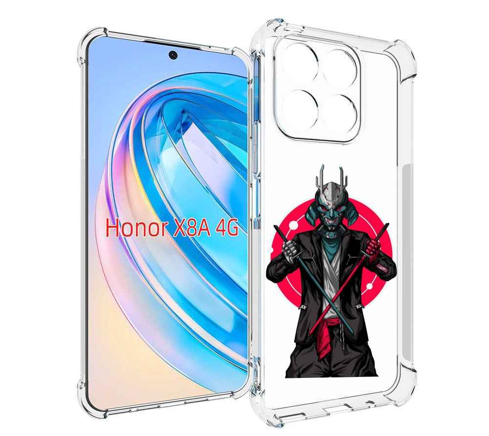 

Чехол MyPads якудза с катанами для Honor X8a, Tocco
