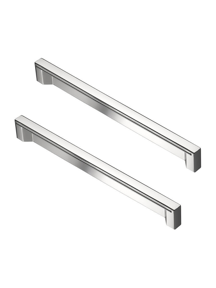 

Комплект из 2 шт Ручка-рейлинг Kerron 160 мм R-3060-160, Серебристый;серый, R-3060