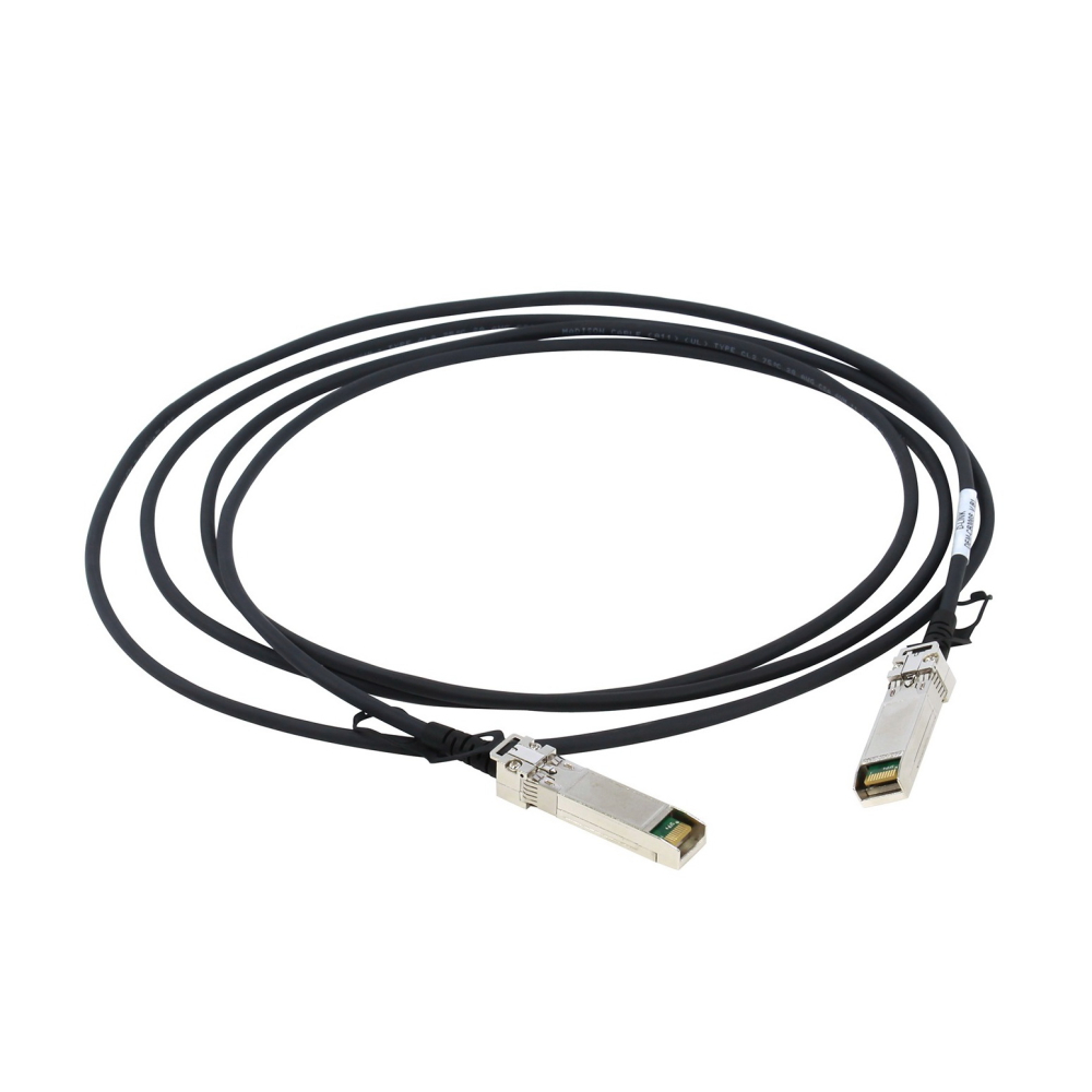

Кабель Fibertrade SFP28 вилка-вилка 1м FT-SFP28-CabP-AWG26-1, Черный