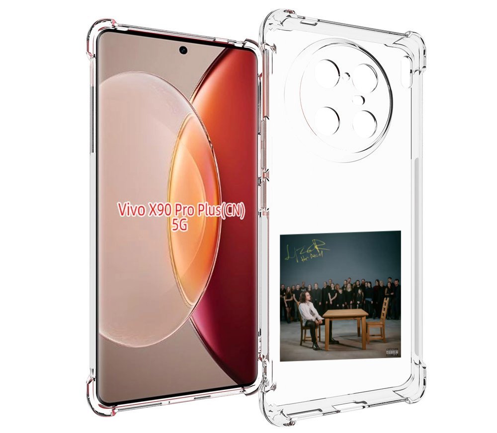 

Чехол MyPads Не Ангел LIZER для Vivo X90 Pro Plus, Прозрачный, Tocco