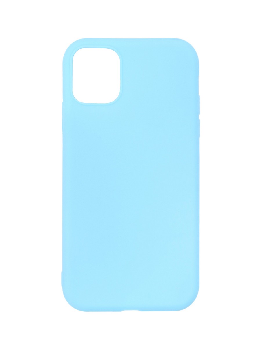 фото Чехол накладка для apple iphone 11 (голубой) zibelino