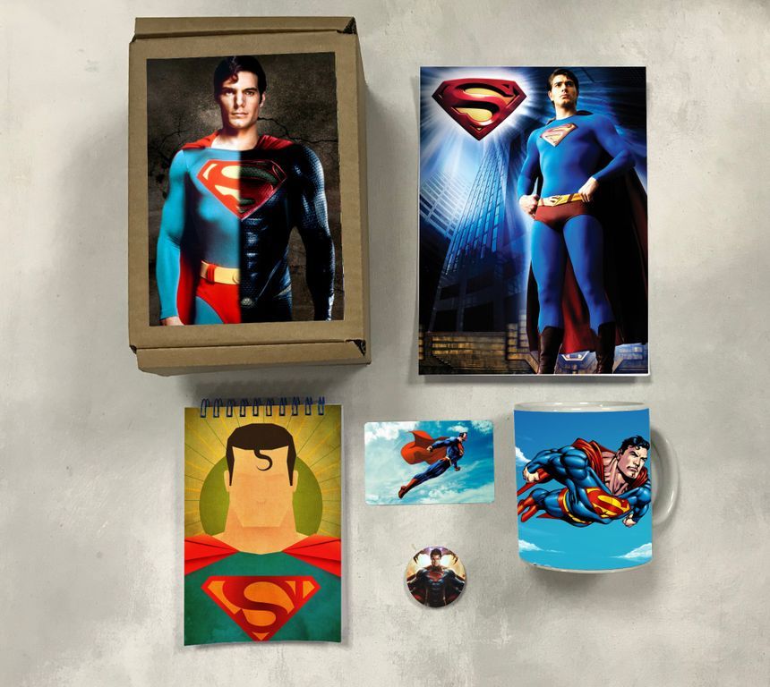 

Бокс с подарком Супермен, Superman 9, 53504782-1, 5 предметов