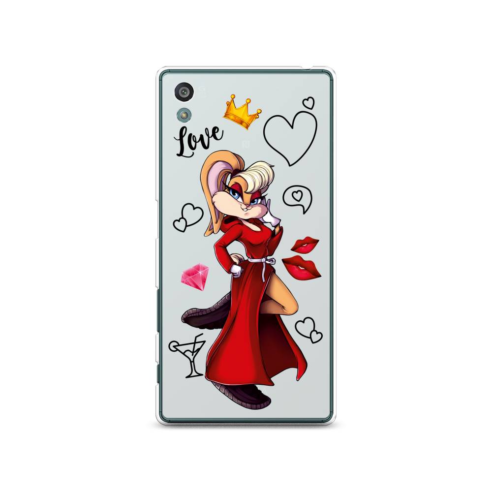 

Чехол на Sony Xperia Z5 (Z5 Dual) "Rich Lola Bunny", Красный;бежевый;оранжевый, 52150-6
