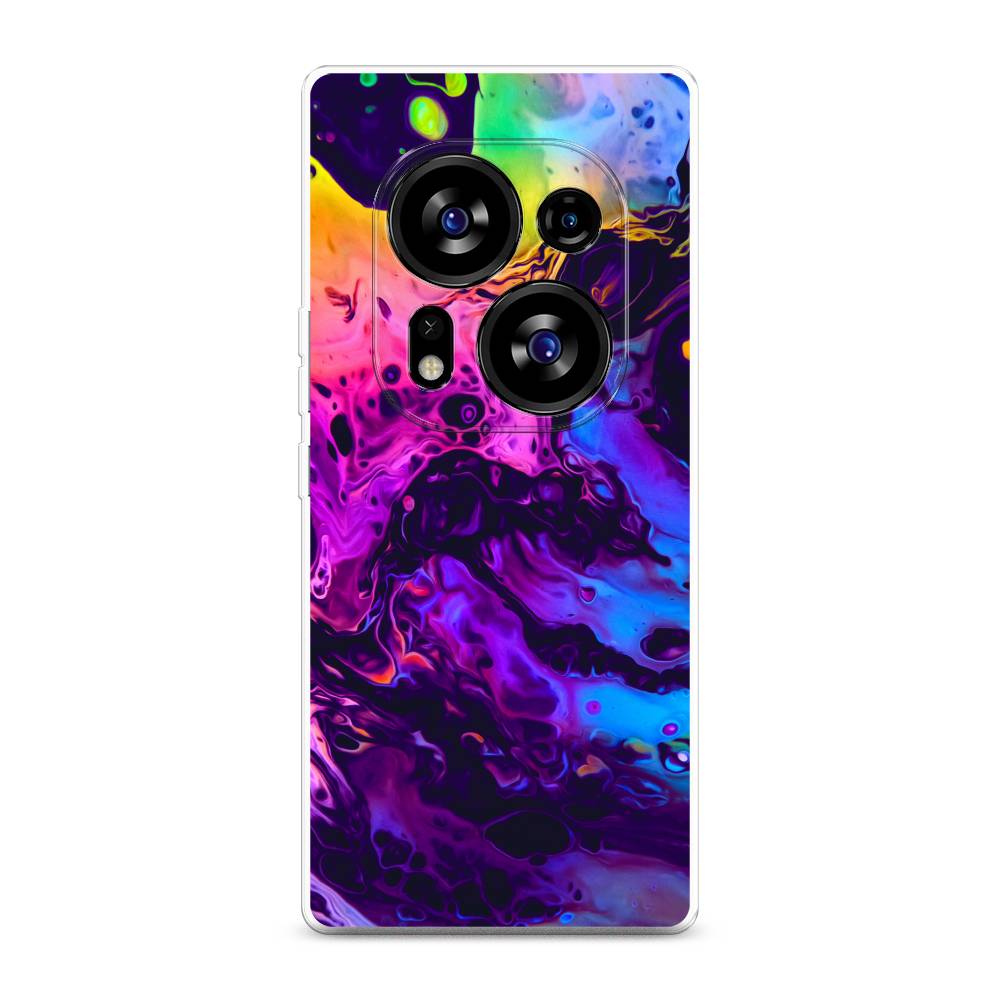 

Чехол Awog на Tecno Phantom X2"ACID fluid", Красный, 303350-3