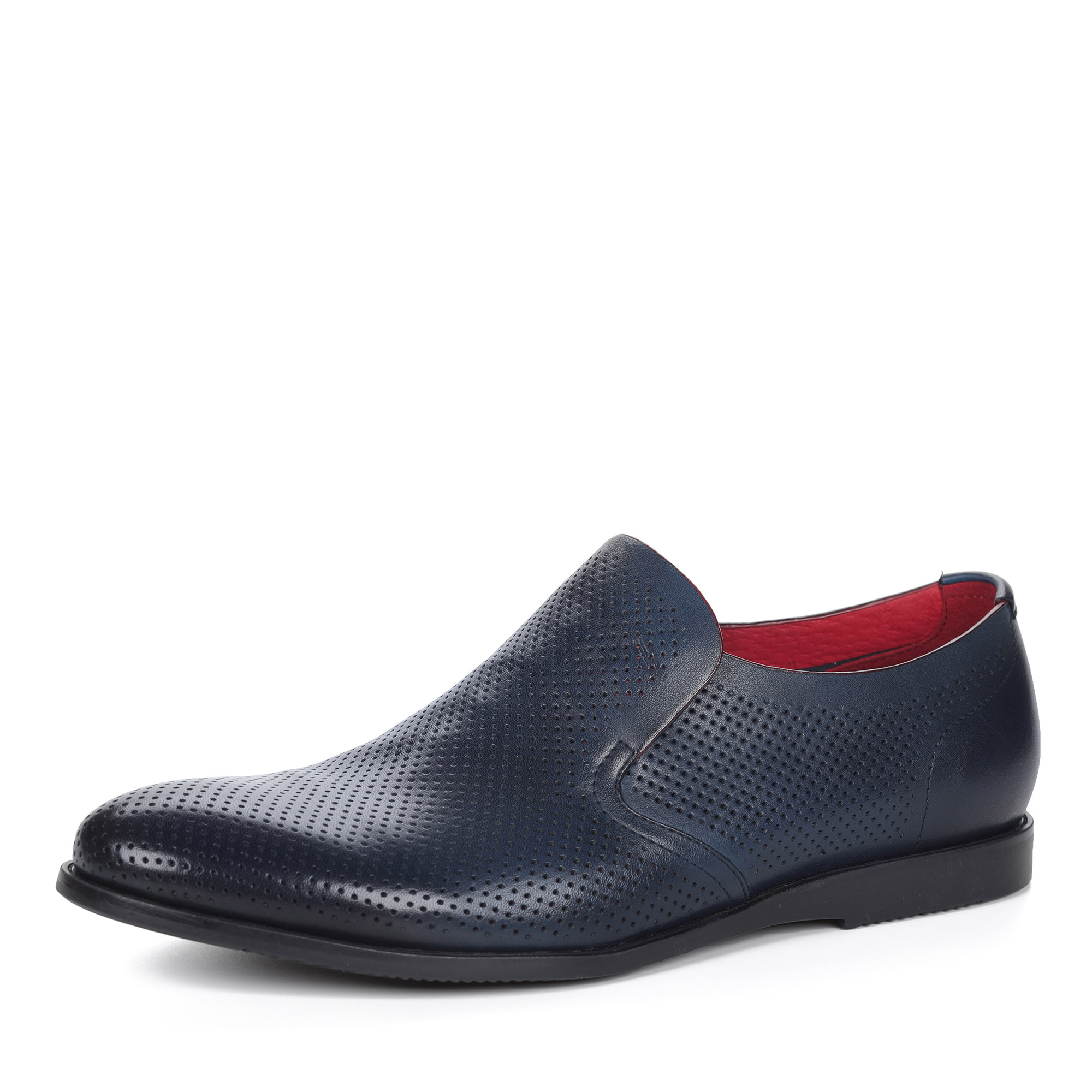 Синие туфли без шнурков Respect VS63-139185 р.39