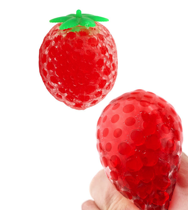 

Игрушка антистресс Жмялка. Ягодка (красная)