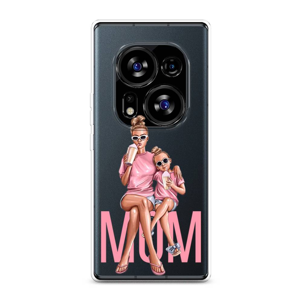 

Чехол Awog на Tecno Phantom X2"Lovely mom", Бежевый;розовый;прозрачный, 303350-7