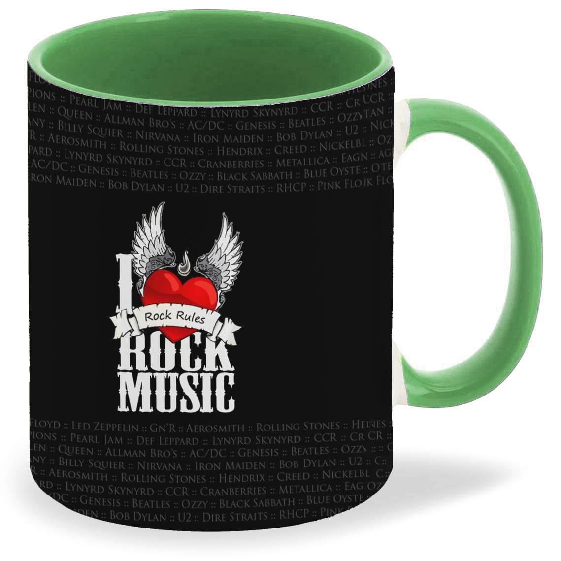 

Кружка CoolPodarok I love rock music