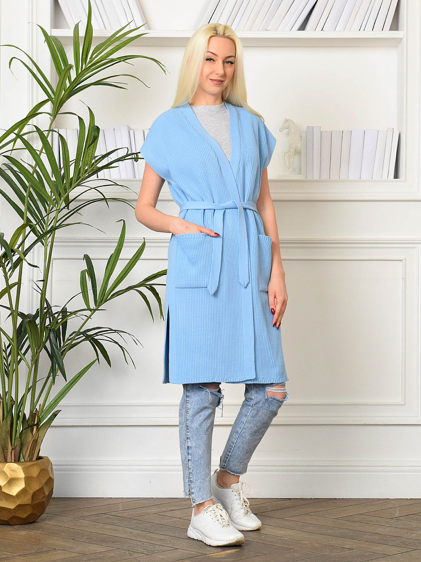 

женский MILANIKA 1301 голубой 54 RU, 1301