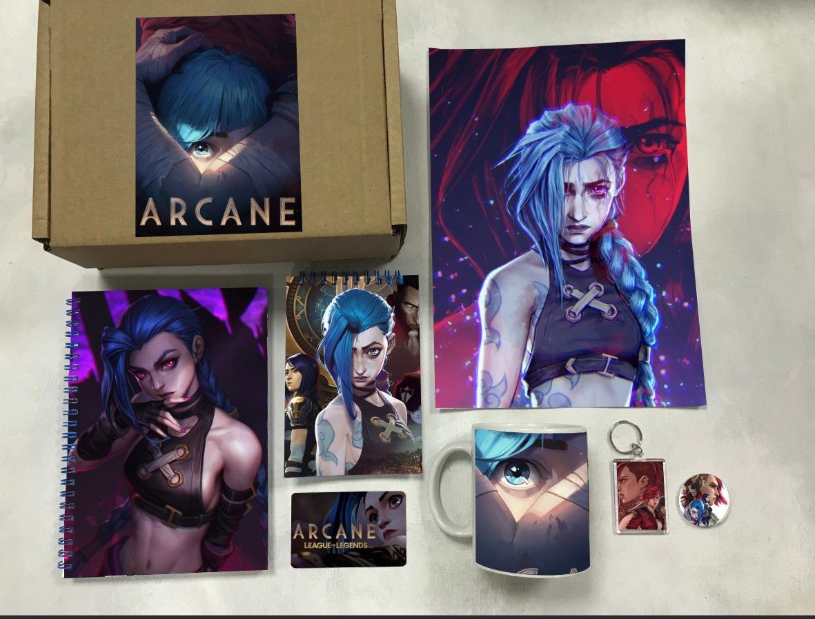 

Бокс с подарком Аркейн Arcane 4, 2-4544451, 7 предметов