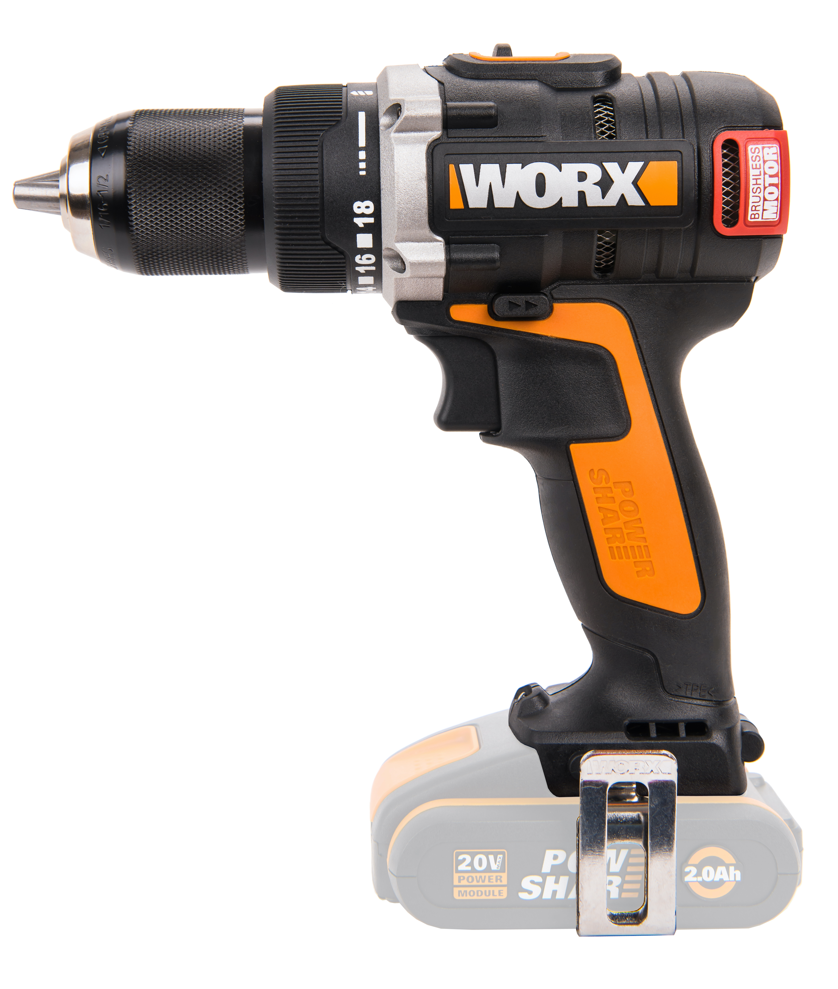 Акк безударная дрель-шуруповерт WORX BL WX1759 1969000₽