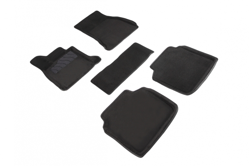 

Комплект ковриков в салон автомобиля Синтекс 87422 3D черные BMW 7ser G-12, 87422